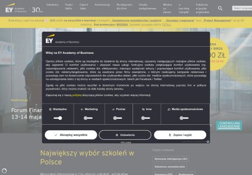 ERNST & YOUNG Sp. z o.o. ACADEMY OF BUSINESS Sp. k.