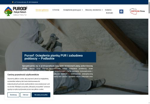 Patryk Małach Usługi Budowlane. Natrysk Pianki PUR